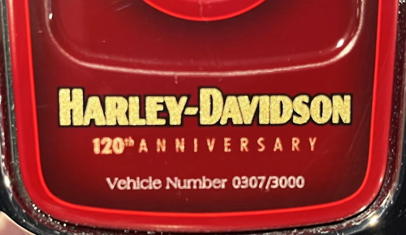 HARLEY DAVIDSON SOFTAIL FAT BOY 1868 120th ANNIVERSAIRE 