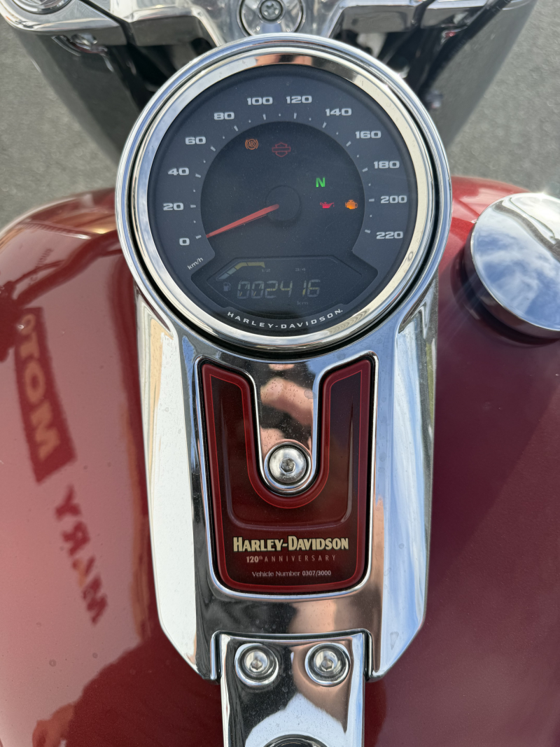HARLEY DAVIDSON SOFTAIL FAT BOY 1868 120th ANNIVERSAIRE 