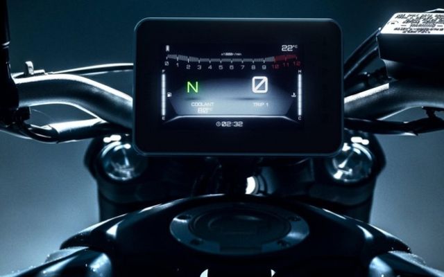 Yamaha mt 07 2023 écran