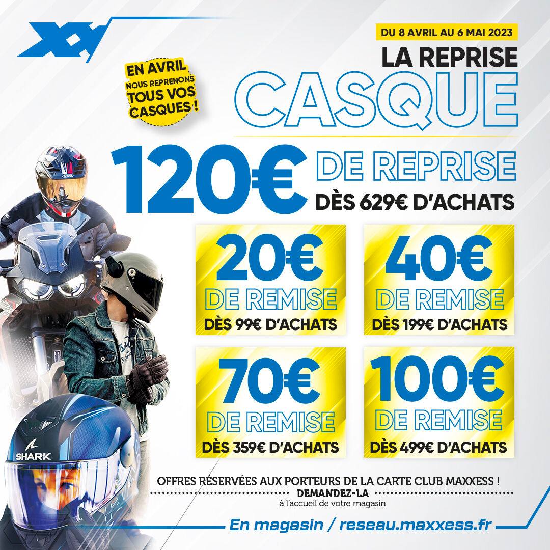 reprise casque maxxess