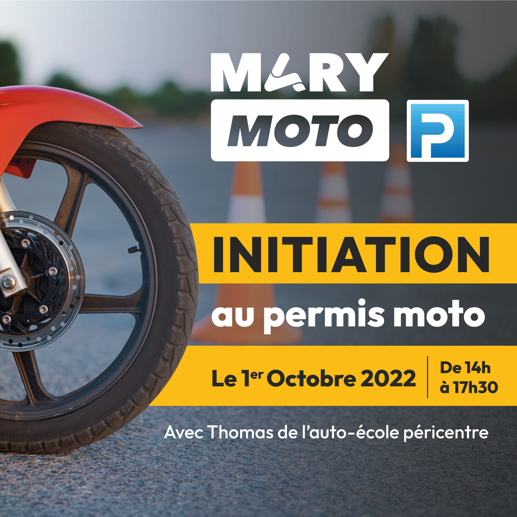 Initiation gratuite au permis moto chez Mary Moto